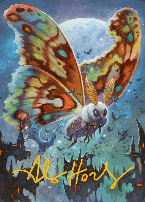 Luminous Broodmoth // Luminous Broodmoth, carta Magic di tipo Card // Card illustrata da Alex Horley-Orlandelli