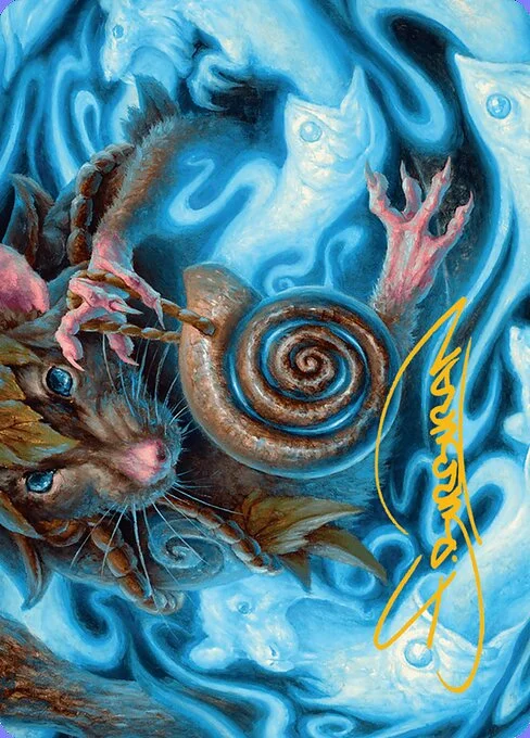 Mind Spiral // Mind Spiral, carta Magic di tipo Card // Card illustrata da Filip Burburan