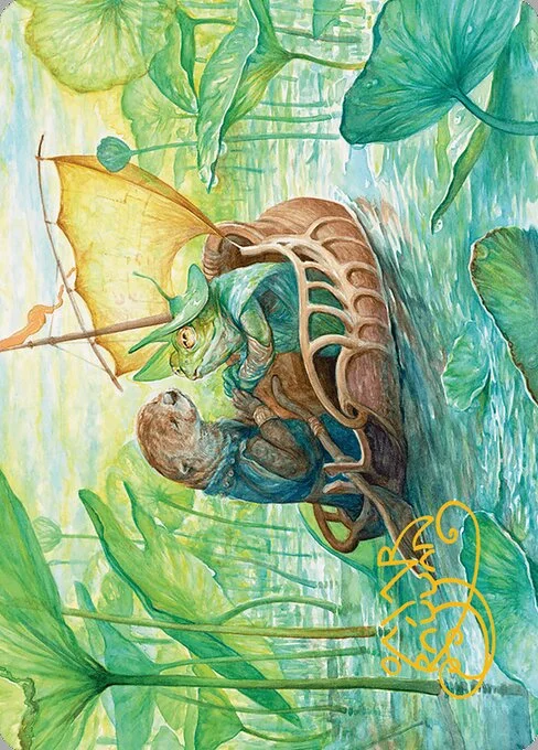 Run Away Together // Run Away Together, carta Magic di tipo Card // Card illustrata da Omar Rayyan