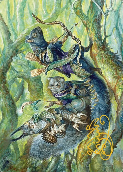The Odd Acorn Gang // The Odd Acorn Gang, carta Magic di tipo Card // Card illustrata da Omar Rayyan