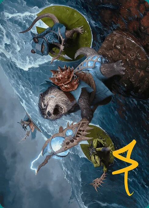 Valley Floodcaller // Valley Floodcaller, carta Magic di tipo Card // Card illustrata da Victor Adame Minguez