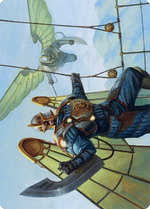 Air Marshal // Air Marshal, carta Magic di tipo Card // Card illustrata da Johan Grenier