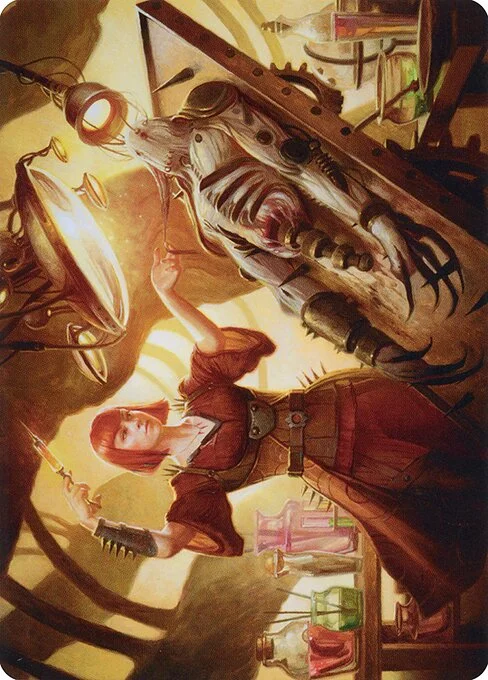 Ashnod, Flesh Mechanist // Ashnod, Flesh Mechanist, carta Magic di tipo Card // Card illustrata da Howard Lyon