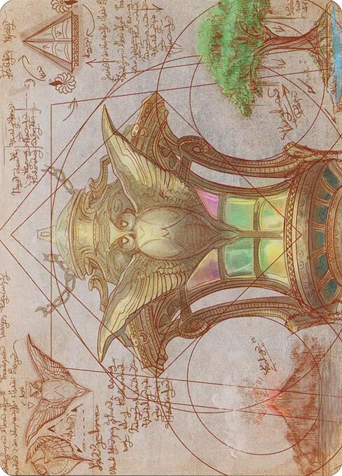 Chromatic Lantern // Chromatic Lantern, carta Magic di tipo Card // Card illustrata da Ben Hill