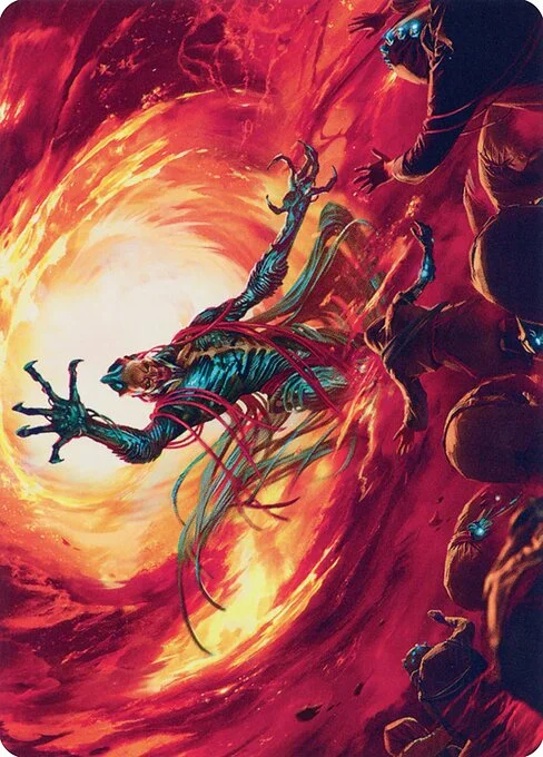Gix, Yawgmoth Praetor // Gix, Yawgmoth Praetor, carta Magic di tipo Card // Card illustrata da Anna Podedworna