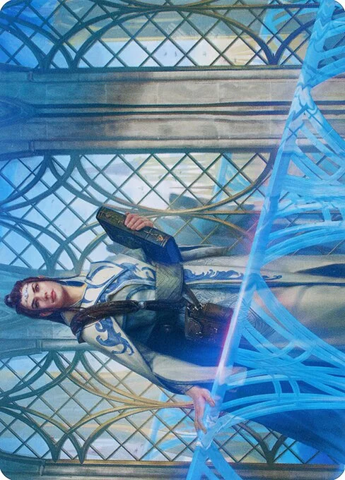 Hurkyl, Master Wizard // Hurkyl, Master Wizard, carta Magic di tipo Card // Card illustrata da Randy Vargas