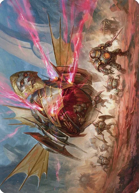 Liberator, Urza's Battlethopter // Liberator, Urza's Battlethopter, carta Magic di tipo Card // Card illustrata da Ekaterina Burmak