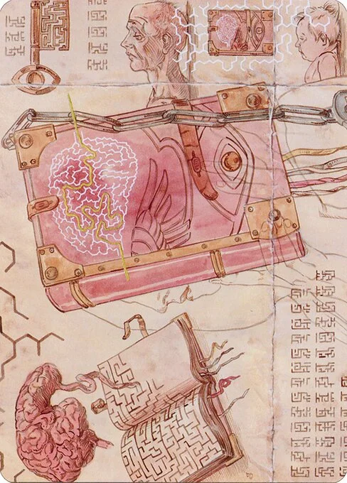 Mazemind Tome // Mazemind Tome, carta Magic di tipo Card // Card illustrata da Randy Gallegos