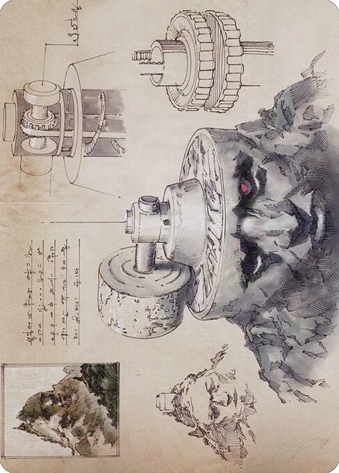 Millstone // Millstone, carta Magic di tipo Card // Card illustrata da Yeong-Hao Han