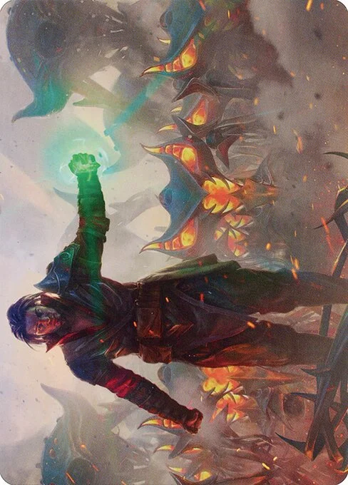 Mishra, Eminent One // Mishra, Eminent One, carta Magic di tipo Card // Card illustrata da Randy Vargas