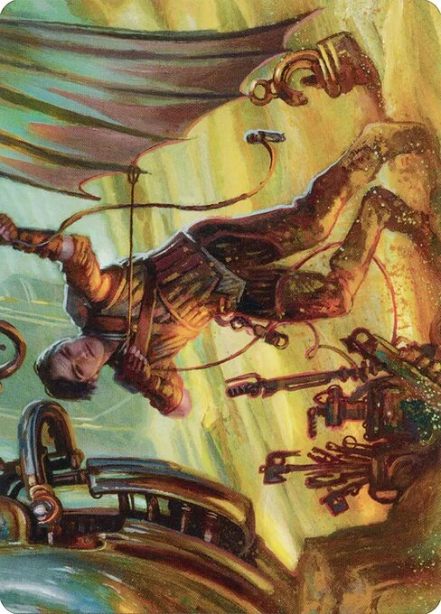 Mishra, Excavation Prodigy // Mishra, Excavation Prodigy, carta Magic di tipo Card // Card illustrata da Donato Giancola