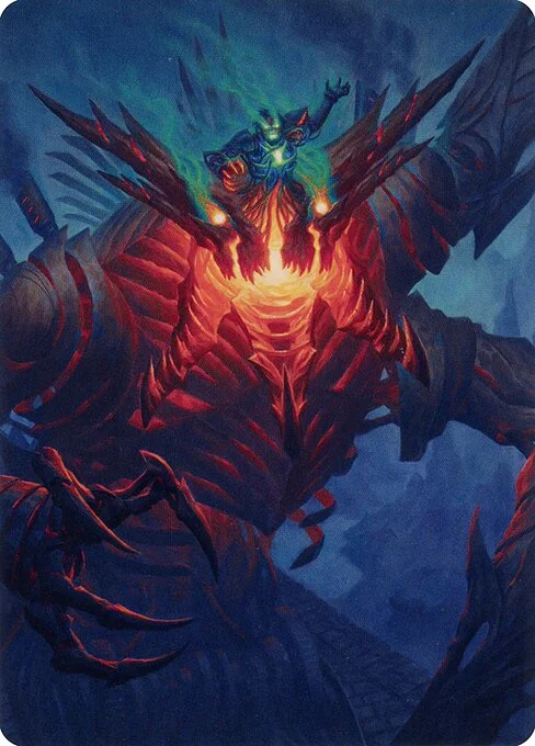 Mishra, Lost to Phyrexia // Mishra, Lost to Phyrexia, carta Magic di tipo Card // Card illustrata da Chris Rahn