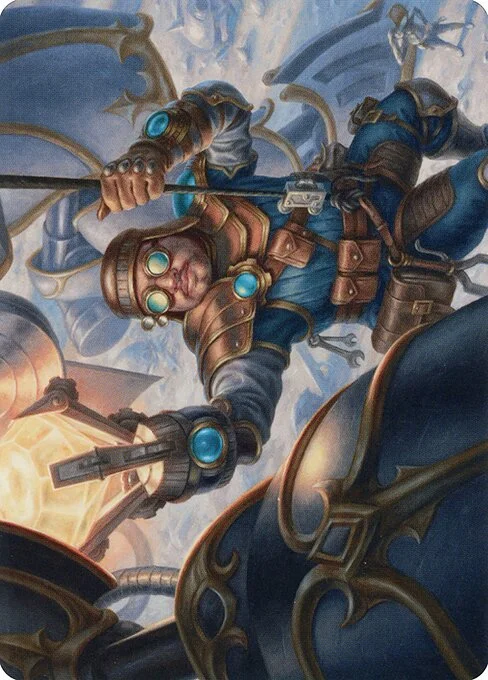 Powerstone Engineer // Powerstone Engineer, carta Magic di tipo Card // Card illustrata da Scott Murphy