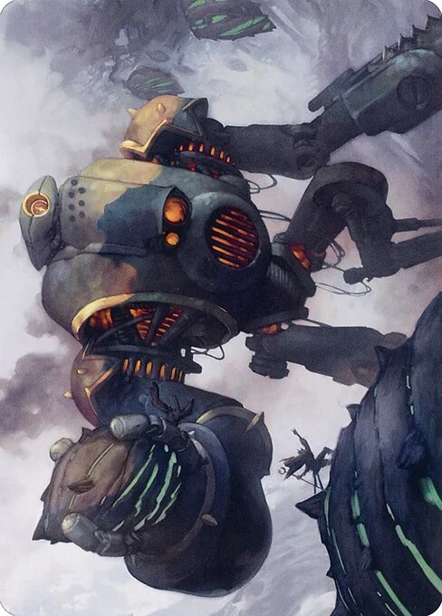 Rust Goliath // Rust Goliath, carta Magic di tipo Card // Card illustrata da Nicholas Gregory