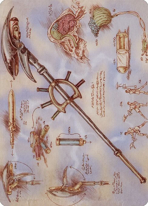 Staff of Domination // Staff of Domination, carta Magic di tipo Card // Card illustrata da Warren Mahy