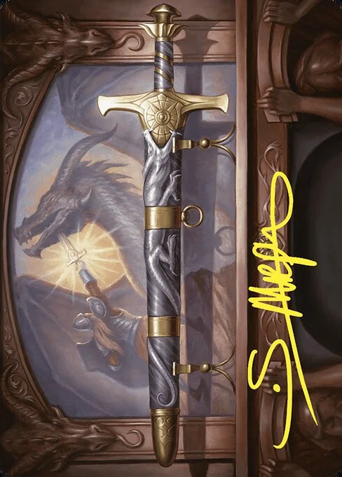 Ancestral Blade // Ancestral Blade, carta Magic di tipo Card // Card illustrata da Scott Murphy