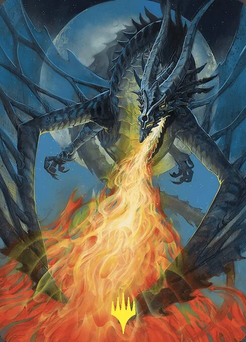 Balefire Dragon // Balefire Dragon, carta Magic di tipo Card // Card illustrata da Scott M. Fischer
