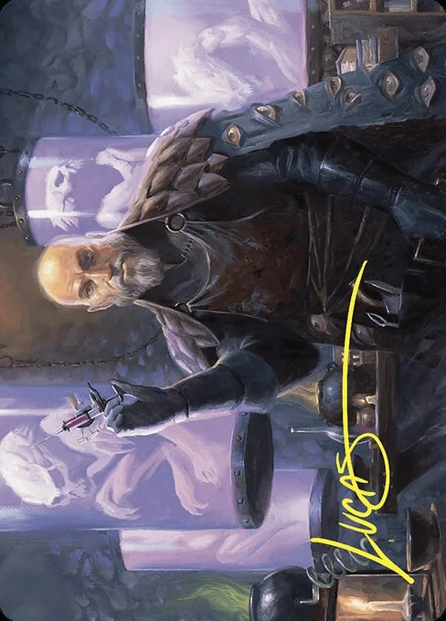 Endrek Sahr, Master Breeder // Endrek Sahr, Master Breeder, carta Magic di tipo Card // Card illustrata da Lucas Graciano