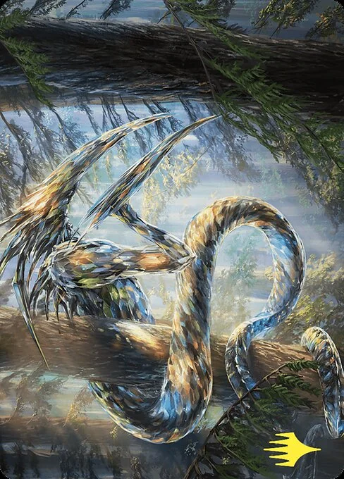 Gemhide Sliver // Gemhide Sliver, carta Magic di tipo Card // Card illustrata da Alayna Danner