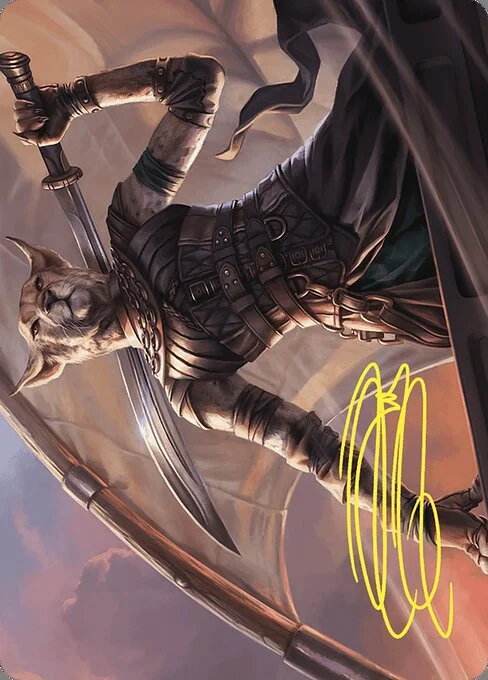 Mirri, Weatherlight Duelist // Mirri, Weatherlight Duelist, carta Magic di tipo Card // Card illustrata da Magali Villeneuve