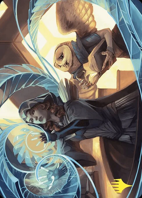 Personal Tutor // Personal Tutor, carta Magic di tipo Card // Card illustrata da Julie Dillon