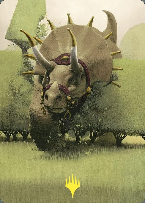 Regal Behemoth // Regal Behemoth, carta Magic di tipo Card // Card illustrata da Kev Walker