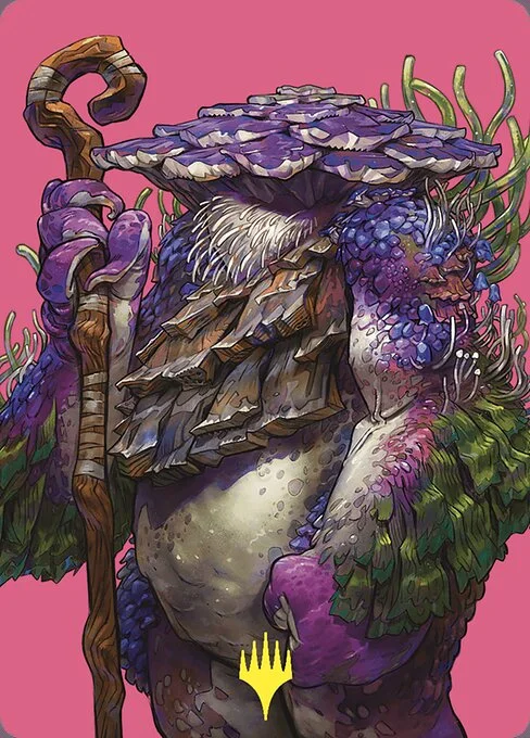 Slimefoot, the Stowaway // Slimefoot, the Stowaway, carta Magic di tipo Card // Card illustrata da Ivan Shavrin