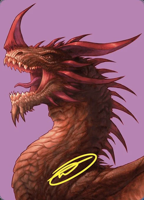 The Ur-Dragon // The Ur-Dragon, carta Magic di tipo Card // Card illustrata da Tyler Walpole