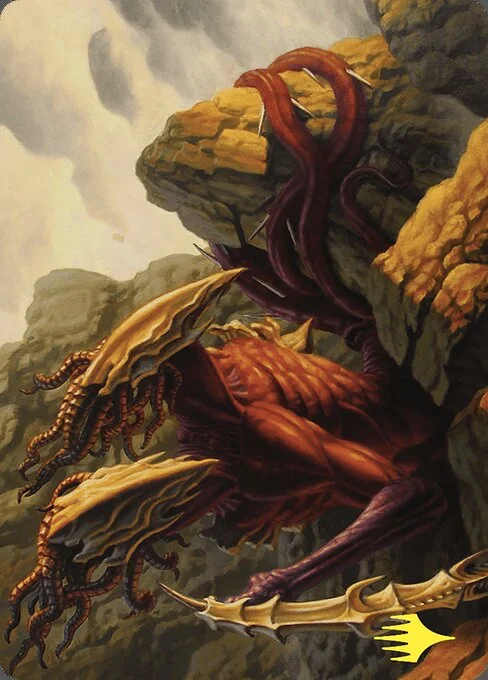 Two-Headed Sliver // Two-Headed Sliver, carta Magic di tipo Card // Card illustrata da Raoul Vitale