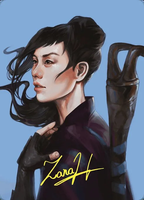 Yuriko, the Tiger's Shadow // Yuriko, the Tiger's Shadow, carta Magic di tipo Card // Card illustrata da Zara H