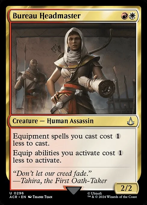 Bureau Headmaster, carta Magic di tipo Creature — Human Assassin illustrata da Thanh Tuấn
