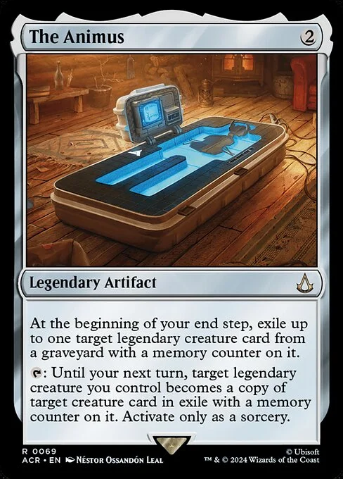 The Animus, carta Magic di tipo Legendary Artifact illustrata da Néstor Ossandón Leal