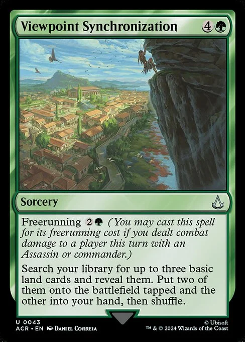 Viewpoint Synchronization, carta Magic di tipo Sorcery illustrata da Daniel Correia
