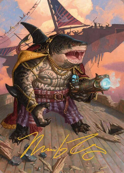 Captain Howler, Sea Scourge // Captain Howler, Sea Scourge, carta Magic di tipo Card // Card illustrata da Mark Zug