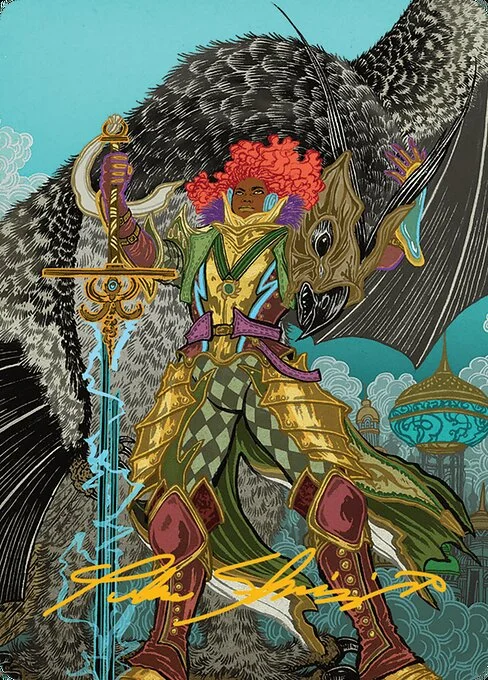 Caradora, Heart of Alacria // Caradora, Heart of Alacria, carta Magic di tipo Card // Card illustrata da Yuko Shimizu