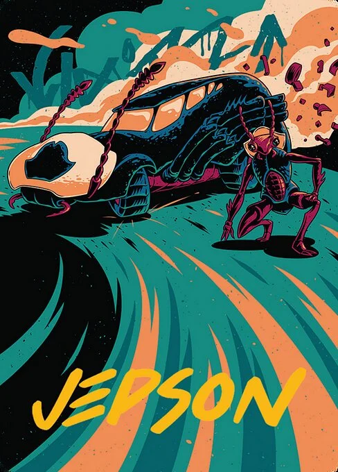 Carrion Cruiser // Carrion Cruiser, carta Magic di tipo Card // Card illustrata da Ian Jepson