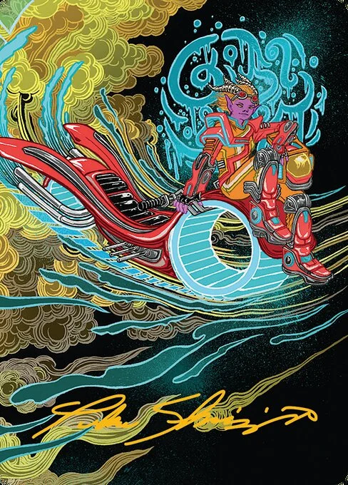 Cloudspire Skycycle // Cloudspire Skycycle, carta Magic di tipo Card // Card illustrata da Yuko Shimizu