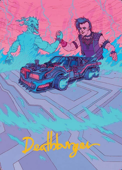 Demonic Junker // Demonic Junker, carta Magic di tipo Card // Card illustrata da Deathburger