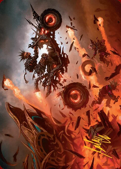Gastal Blockbuster // Gastal Blockbuster, carta Magic di tipo Card // Card illustrata da Bryan Sola
