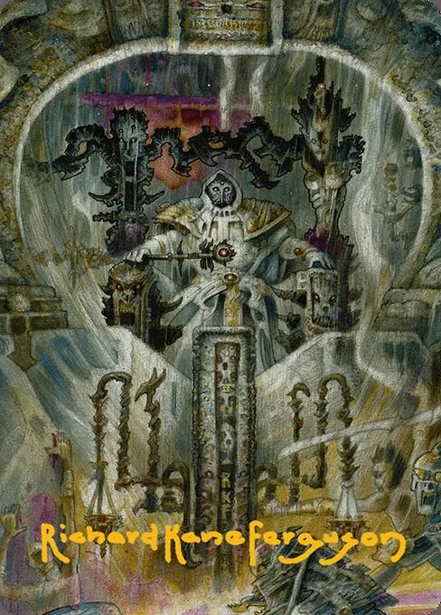 Gonti, Night Minister // Gonti, Night Minister, carta Magic di tipo Card // Card illustrata da Richard Kane Ferguson