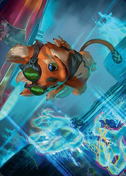 Loot, the Pathfinder // Loot, the Pathfinder, carta Magic di tipo Card // Card illustrata da Ernanda Souza