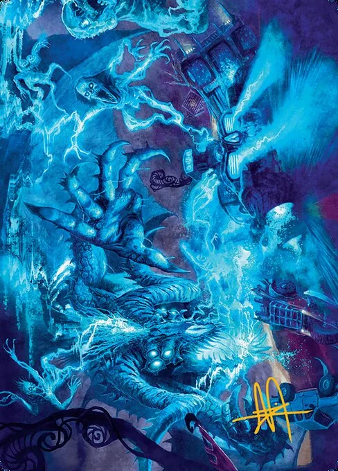The Speed Demon // The Speed Demon, carta Magic di tipo Card // Card illustrata da Helge C. Balzer