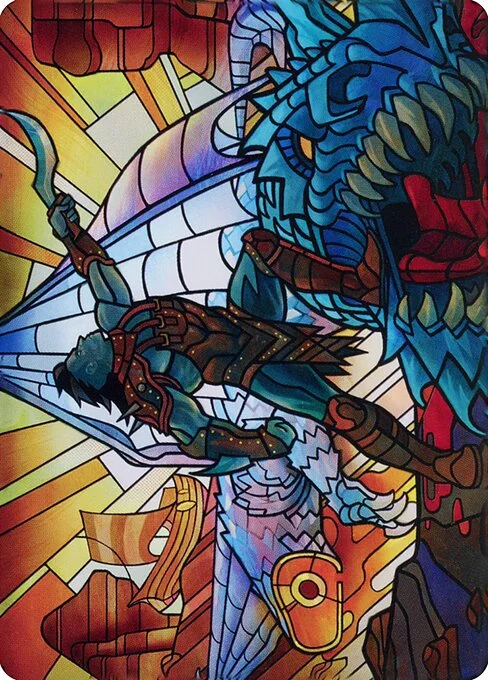 Astor, Bearer of Blades // Astor, Bearer of Blades, carta Magic di tipo Card // Card illustrata da Ivan Shavrin