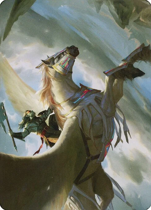 Cleaving Skyrider // Cleaving Skyrider, carta Magic di tipo Card // Card illustrata da Joshua Raphael