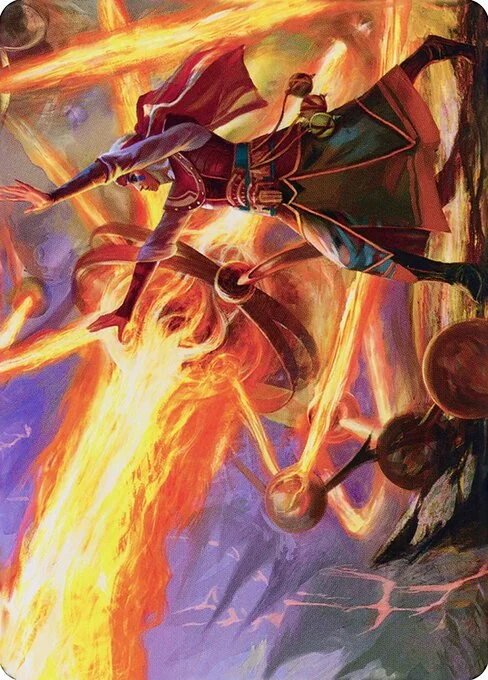 Ghitu Amplifier // Ghitu Amplifier, carta Magic di tipo Card // Card illustrata da Deruchenko Alexander