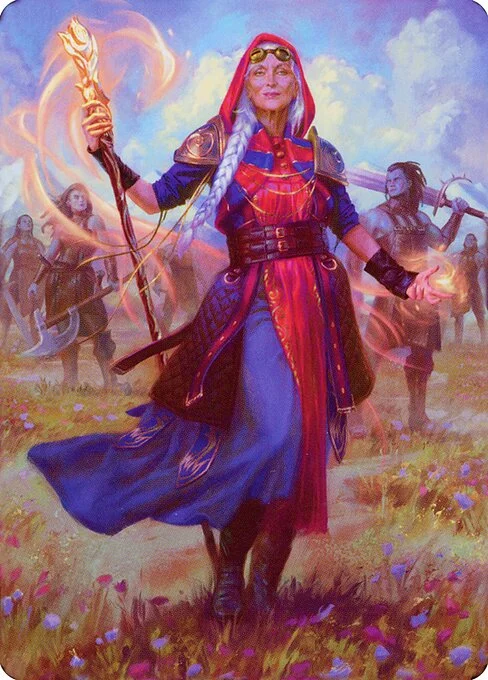Jaya, Fiery Negotiator // Jaya, Fiery Negotiator, carta Magic di tipo Card // Card illustrata da Marta Nael