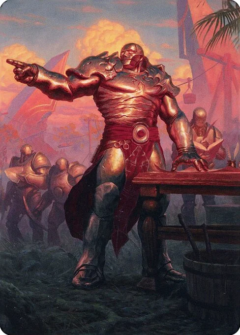 Karn, Living Legacy // Karn, Living Legacy, carta Magic di tipo Card // Card illustrata da Chris Rahn