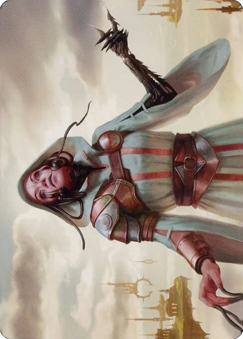 Phyrexian Missionary // Phyrexian Missionary, carta Magic di tipo Card // Card illustrata da Mila Pesic