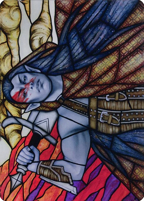 Radha, Coalition Warlord // Radha, Coalition Warlord, carta Magic di tipo Card // Card illustrata da Carly Mazur