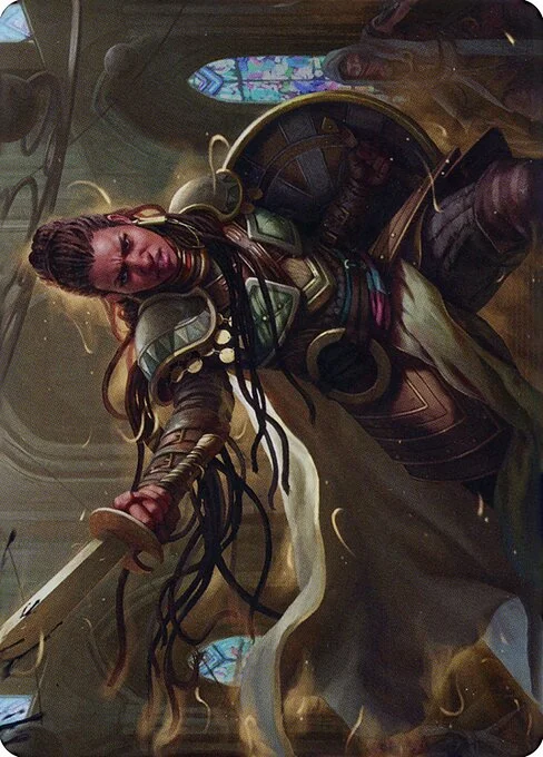 Shanna, Purifying Blade // Shanna, Purifying Blade, carta Magic di tipo Card // Card illustrata da Magali Villeneuve